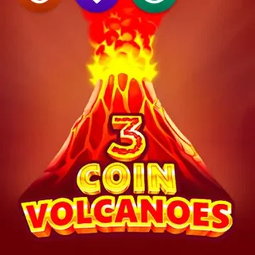 3 Coin Volcanoes pokie by 3Oaks